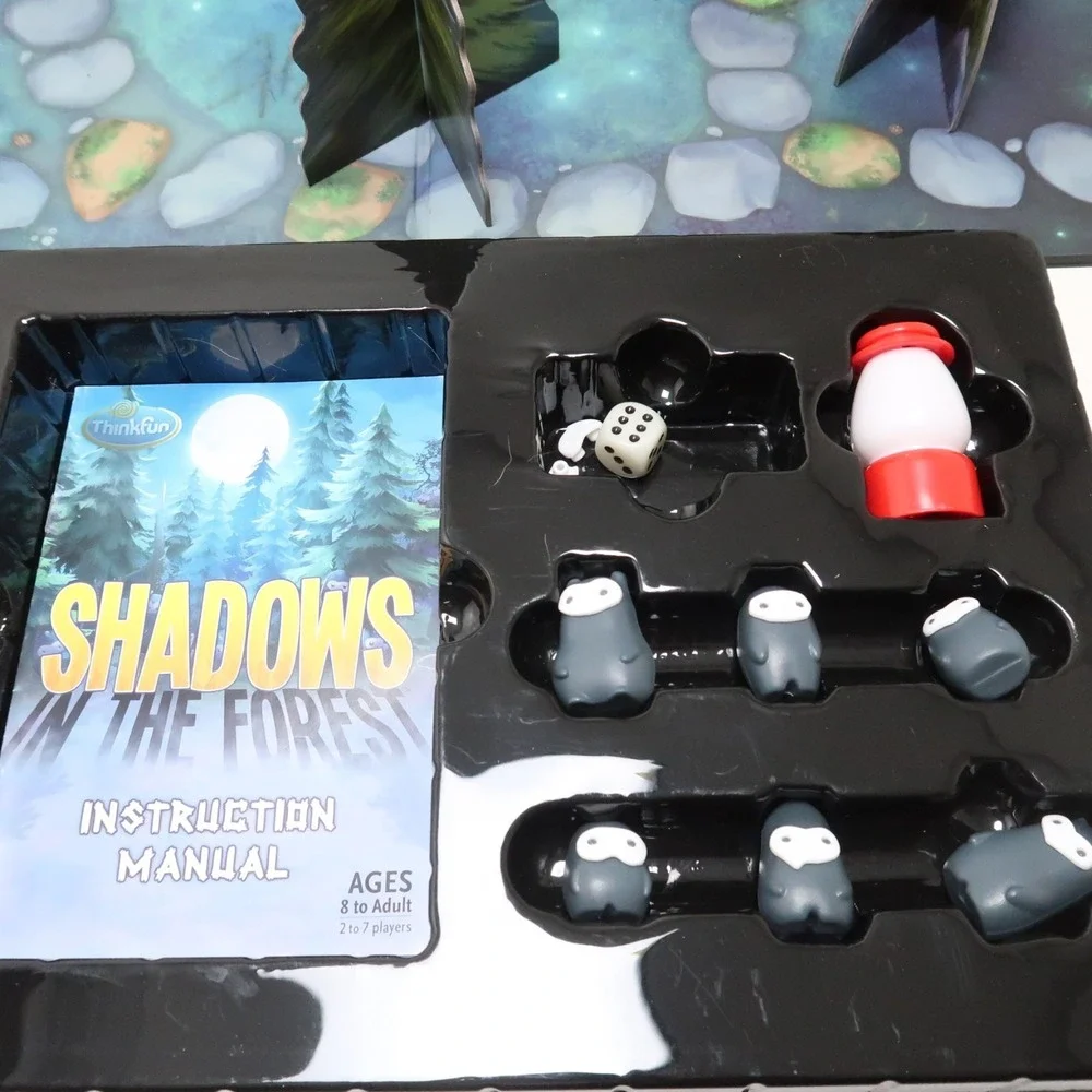 Shadows In the Forest Board Game Thinkfun 2017 Complete Ages 8+